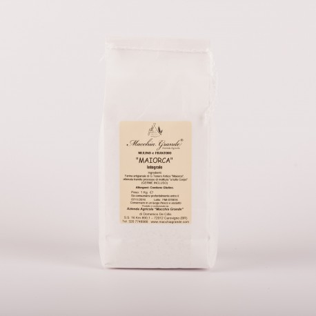  1 kg Farina Integrale di grano Tenero "Maiorca"